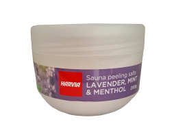 Harvia Szauna Peeling Só – Levendula Menta 200g